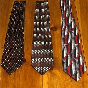 Set of 3 ties